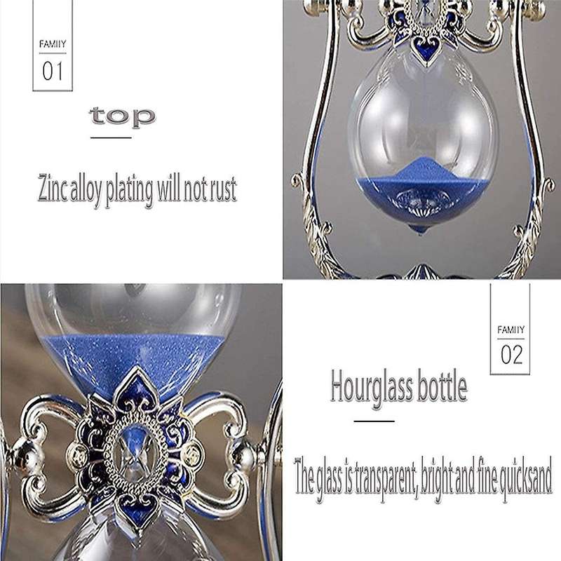 Hourglass 15 Minutes Timer Hourglass, Hourglass Kitchen Timer 3