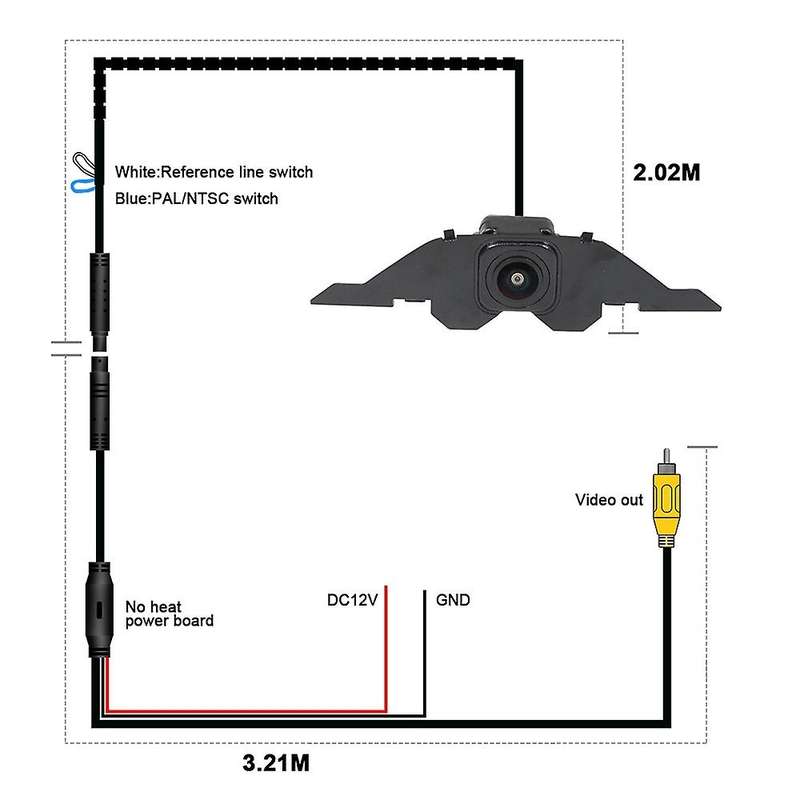 Car Special Front Camera Parking Camera Security Camera Front View