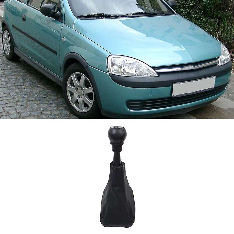 5 Speed Gear Shift Knob Gaiter Boot Cover Lever for Opel Vauxhall