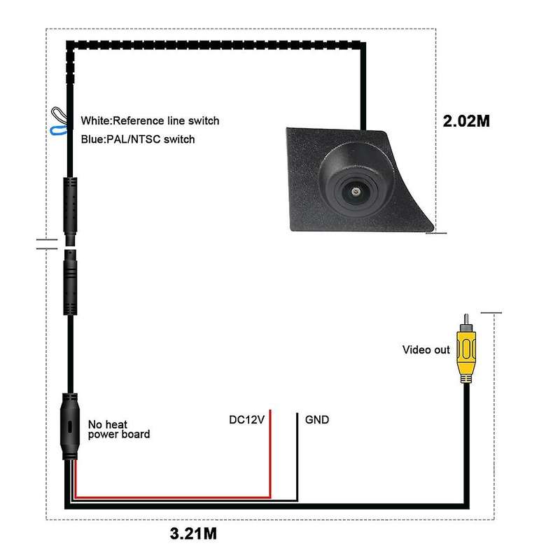 For-passat B8 Gt 2019 2020 2021 2022 Car Special Front Camera Parking