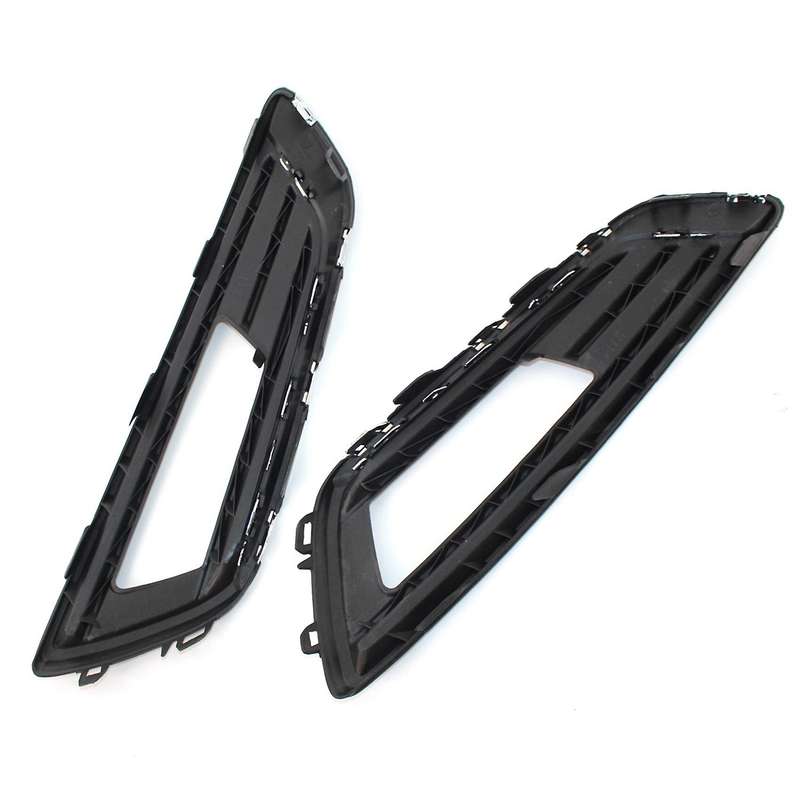 Front Bumper Side Air Vent Lamp Intake Frame Bezel Cap Trim