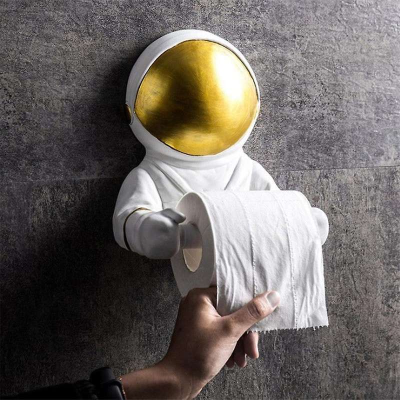 Nordic Astronaut Paper Towel Roll Holder and Dispenser(silver)