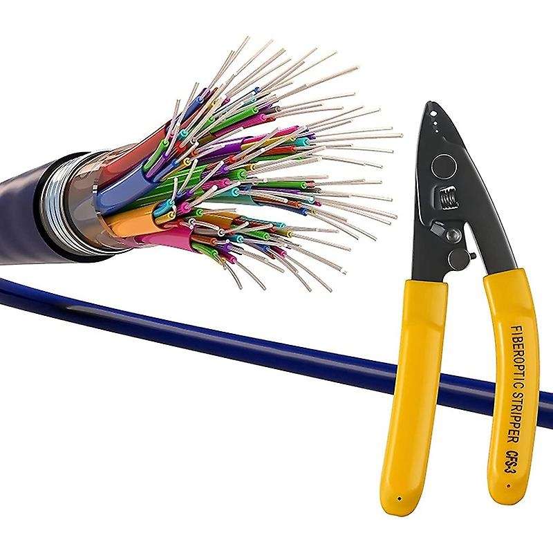 5pcs Cfs-3 Three-port Fiber Optical Stripper/ Pliers Ftth Tools