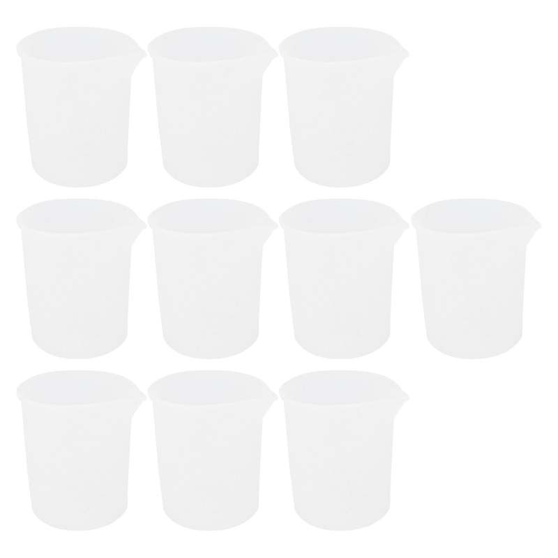 30pcs Silicone Measuring Cups 100 Ml Non Stick Mixing Cups Diy Craft