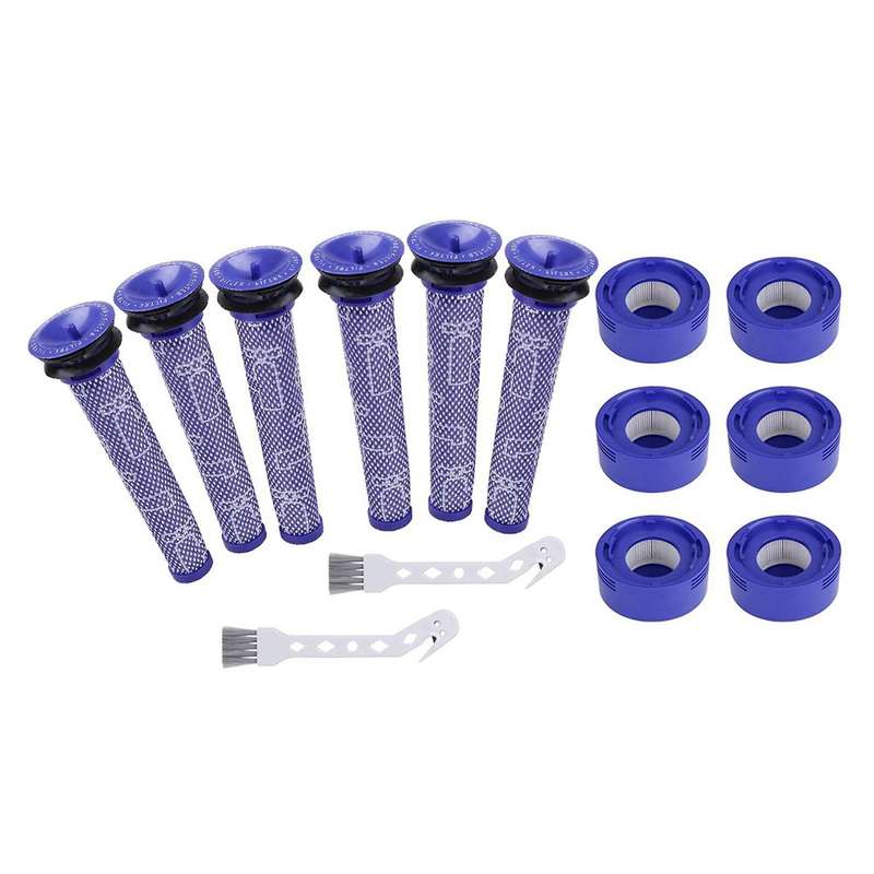 14 Pcs Suitable for Dyson V7 V8 Cleaner Front and Rear Filter Set