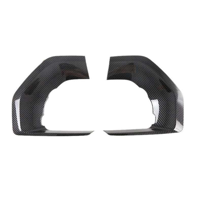Carbon Fiber Front Bumper Spoiler Covers Trim for Kia Mohave 20-22