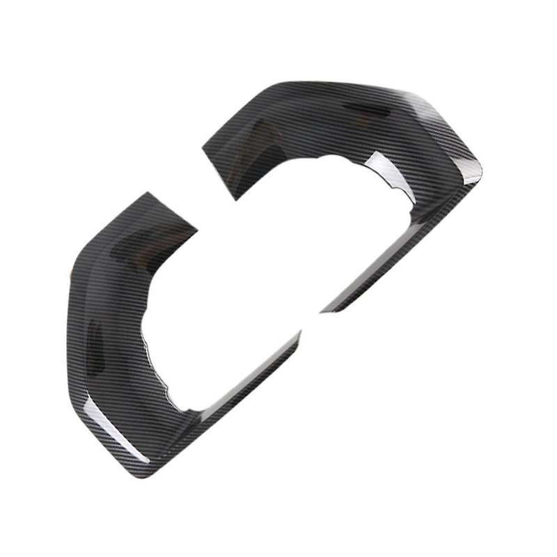 Carbon Fiber Front Bumper Spoiler Covers Trim for Kia Mohave 20-22
