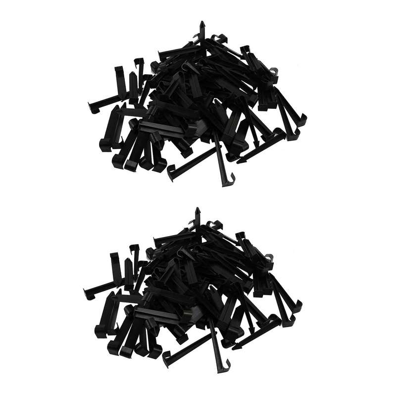 100pcs Dn16 Tube Pipe Hose Holders C Type Ground Stakes