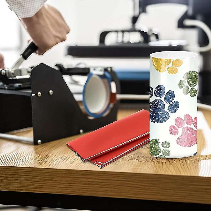 3 Pieces Sublimation Silicone Mug Wrap Silicone Cup Clamp Heat Press