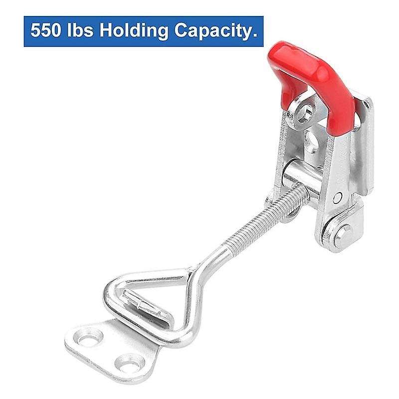 10pcs Adjustable Toggle Clamp, Gh-4002 Lockable Quick Release Latch