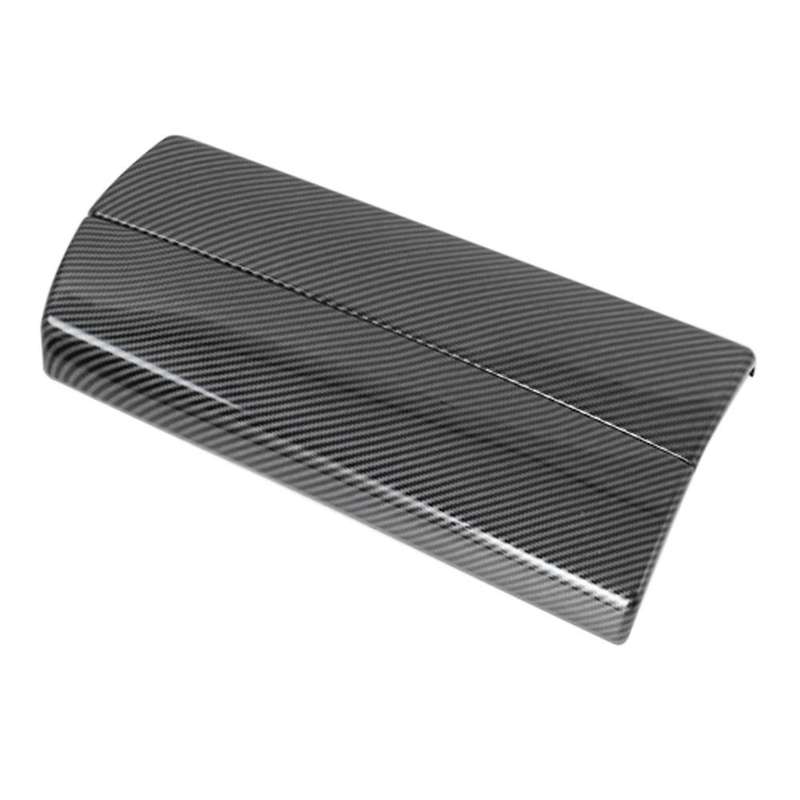 2pcs Carbon Fiber Armrest Box Panel Trim for Nissan X-trail 2021 2022