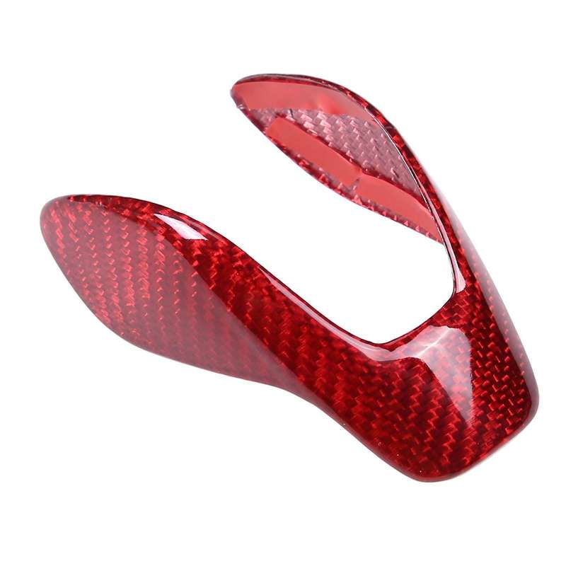 Fit for Ford Edge 15-18 Real Carbon Fiber Gearshift Head Trim Cover