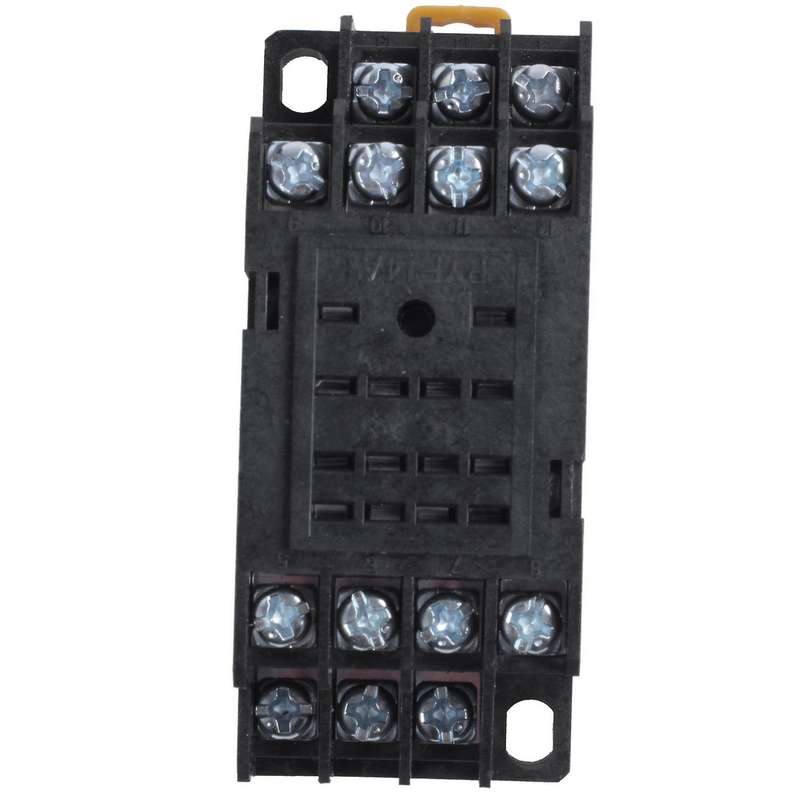 10x Dc 24v Coil Volt 4pdt 14 Pin Terminal Electromagnetic Relay Hh54p