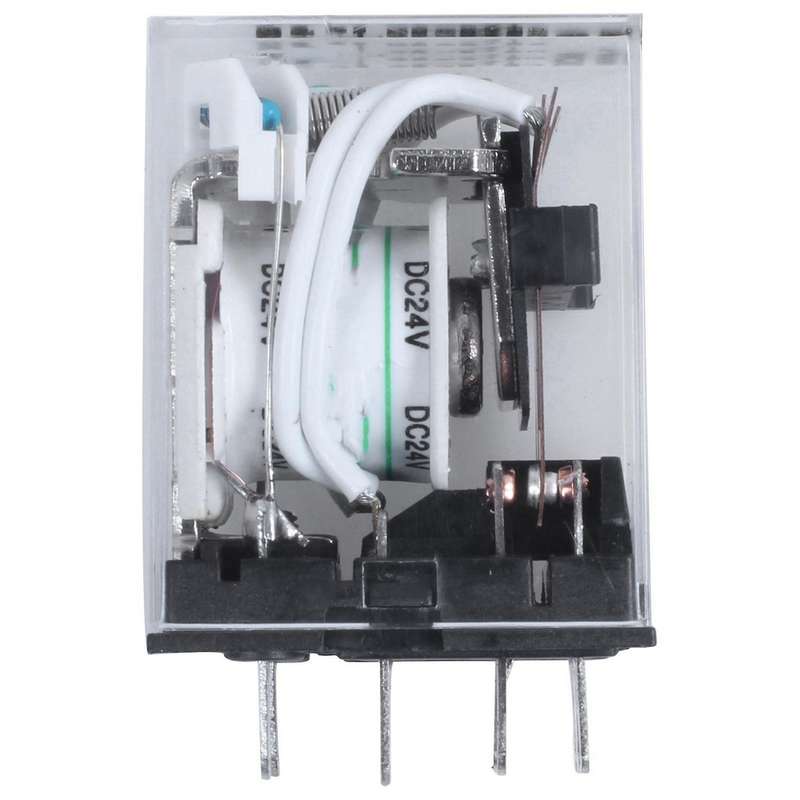10x Dc 24v Coil Volt 4pdt 14 Pin Terminal Electromagnetic Relay Hh54p