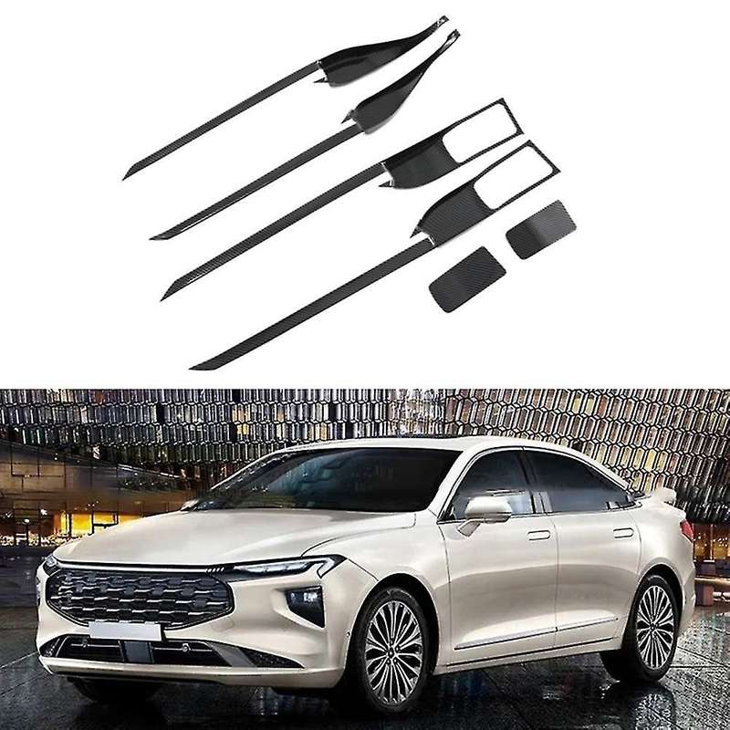 6pcs Car Inner Door Handle Trim Cover for Ford Mondeo Evos 2022
