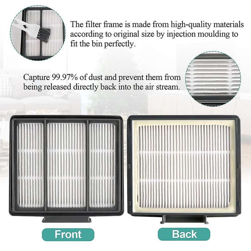 Roller Brush Side Brushes Hepa Filters for Shark S87 R85 Rv850 Vacuum