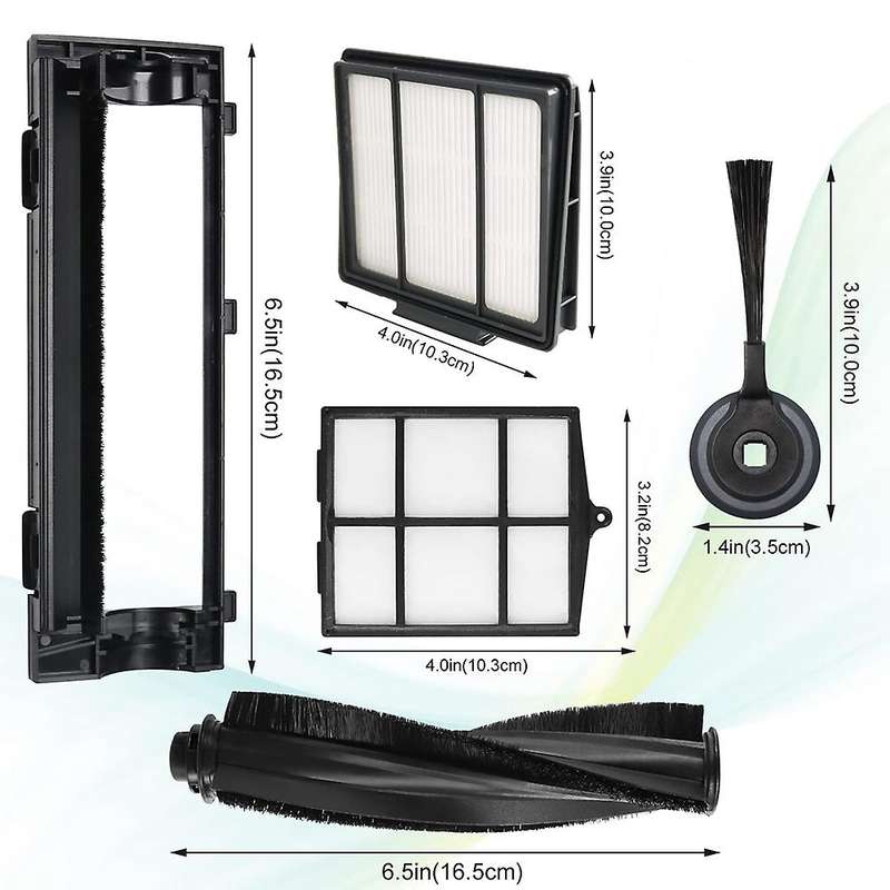 Roller Brush Side Brushes Hepa Filters for Shark S87 R85 Rv850 Vacuum