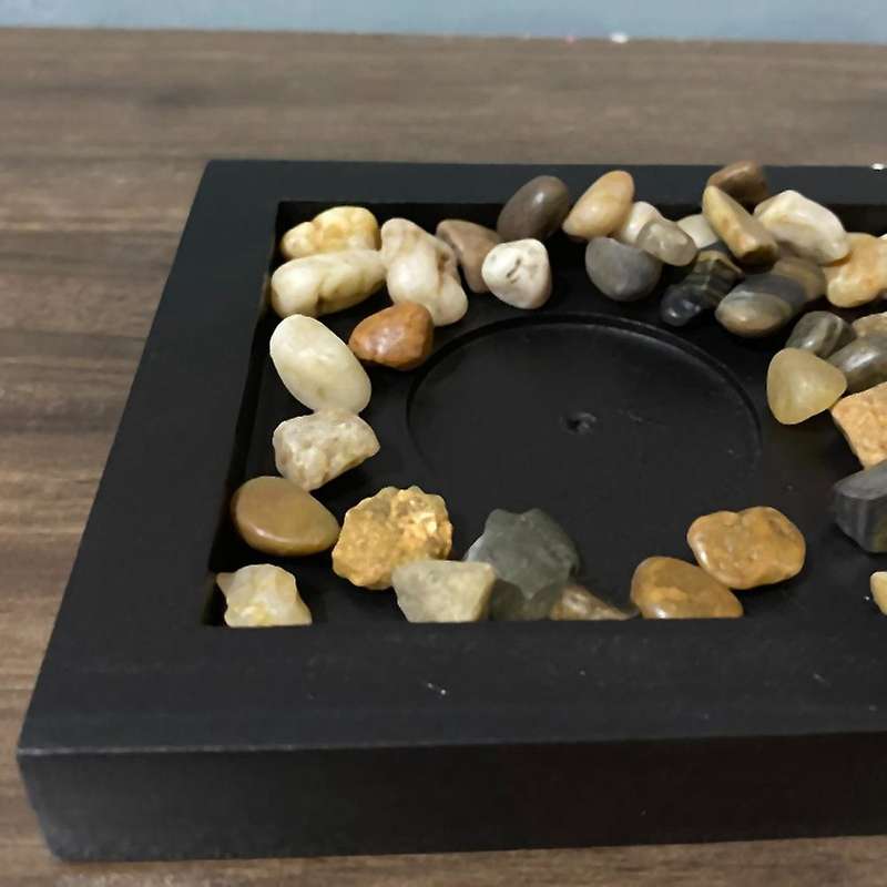 Hollow Candlestick Wooden Home Letter Creative Set