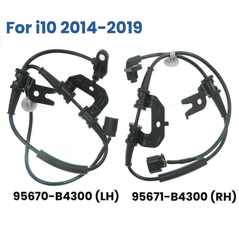 2pcs Front/left&right Abs Wheel Speed Sensor for Hyundai I10 2014-19