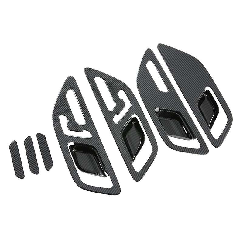 For Mercedes Benz C Class Carbon Fiber Car Inner Handle Bowl Cover