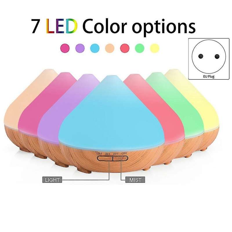 400ml Humidifier with 4 Timer Setting for Bedroom Room with Eu Plug