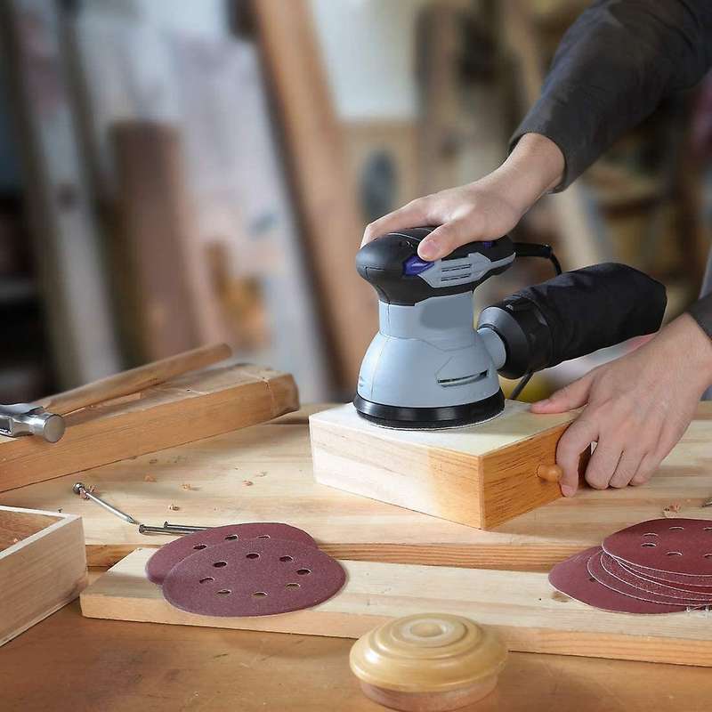 150pcs Sanding Discs, 125mm/5-inch Sandpaper Set, Hook and Loop