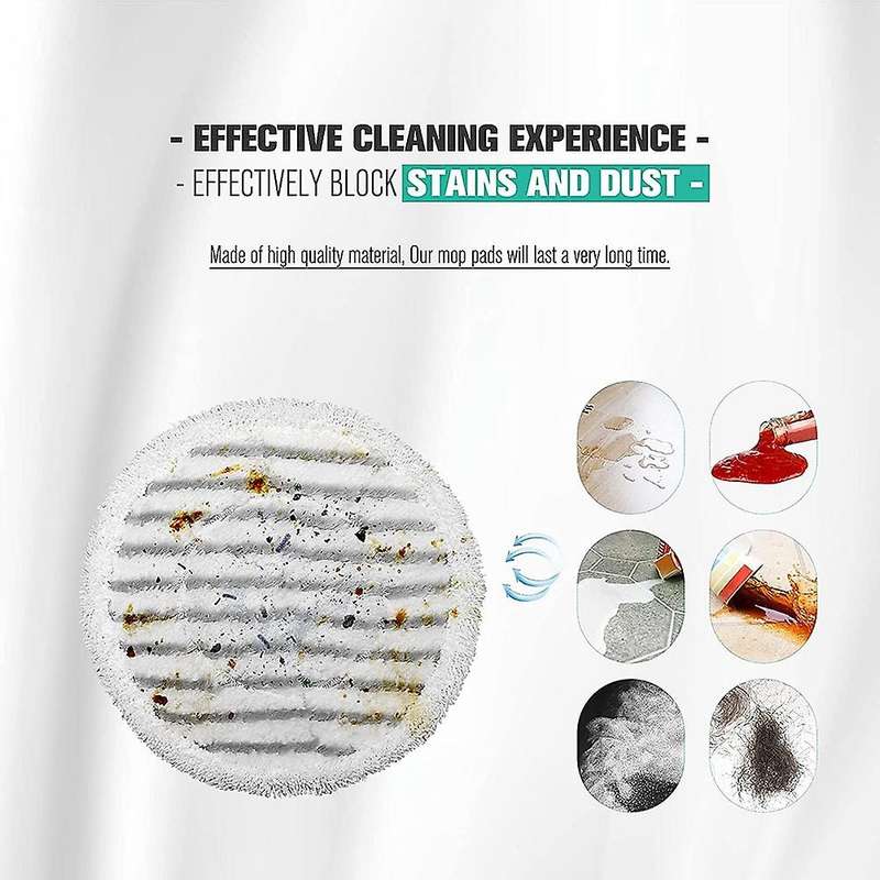9 Pcs Replacement Steam Mop Pads for Shark S7000amz S7001 T2 T21