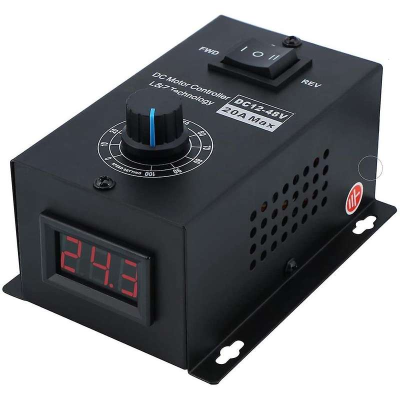 Dc Motor Speed Controller Pwm 12-48v 20a Brush Motor Control Module