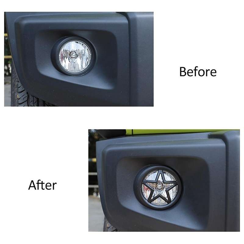 Car Front Fog Light Lamp Decoration Cover for Suzuki Jimny