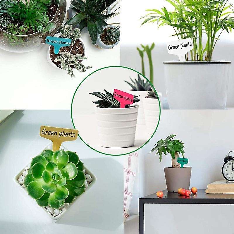 Garden T-type Plant Tags Waterproof Plant Marker for Nursery 500 Pcs