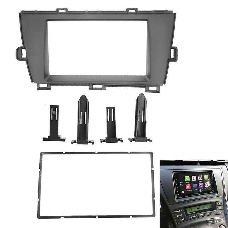2din Car Radio Fascia for Toyota Prius 2010+ Dvd Stereo Frame Kit