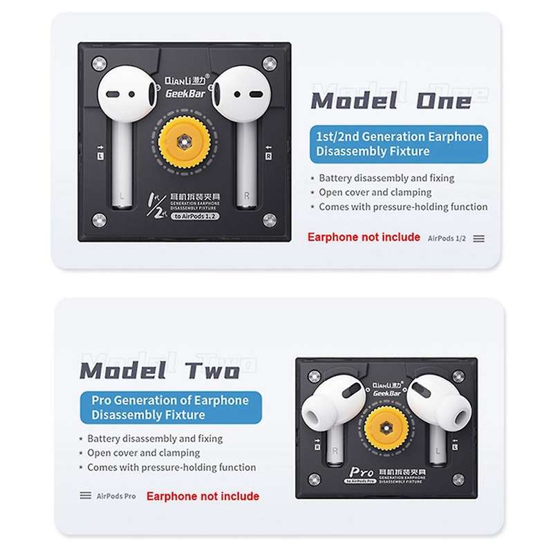 Qianli Repair Fixture for Airpods 1 2 Pro Opening Alignment Clamp C