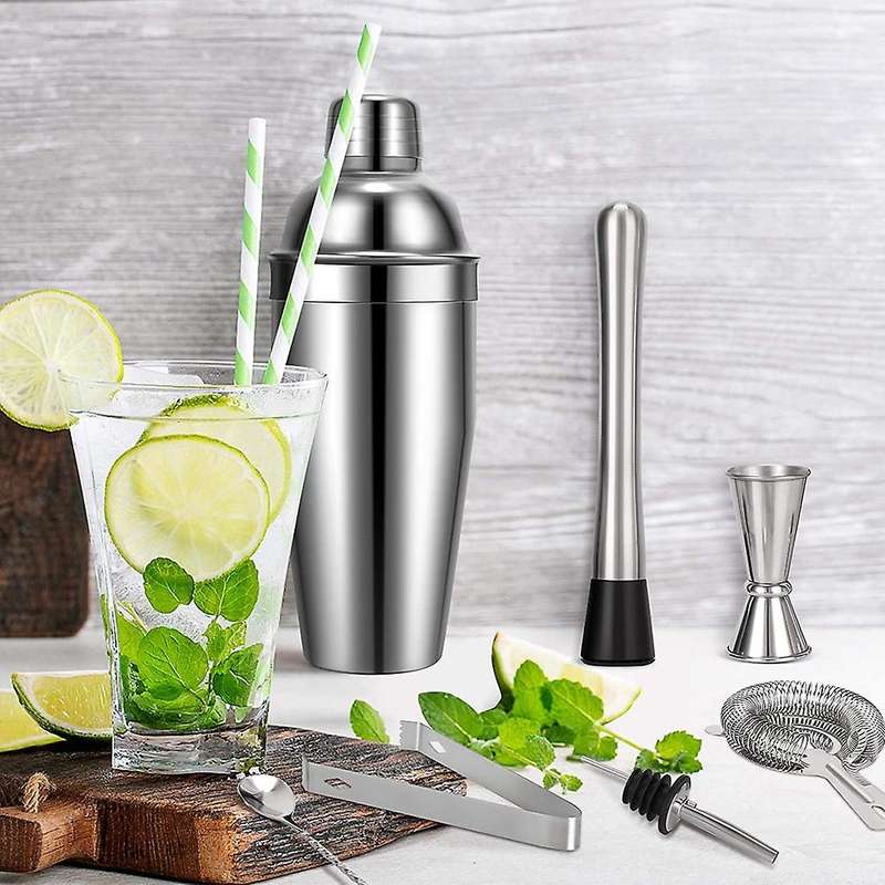 Cocktail Making Set, with Bar Accessories Stainless Steel for Home