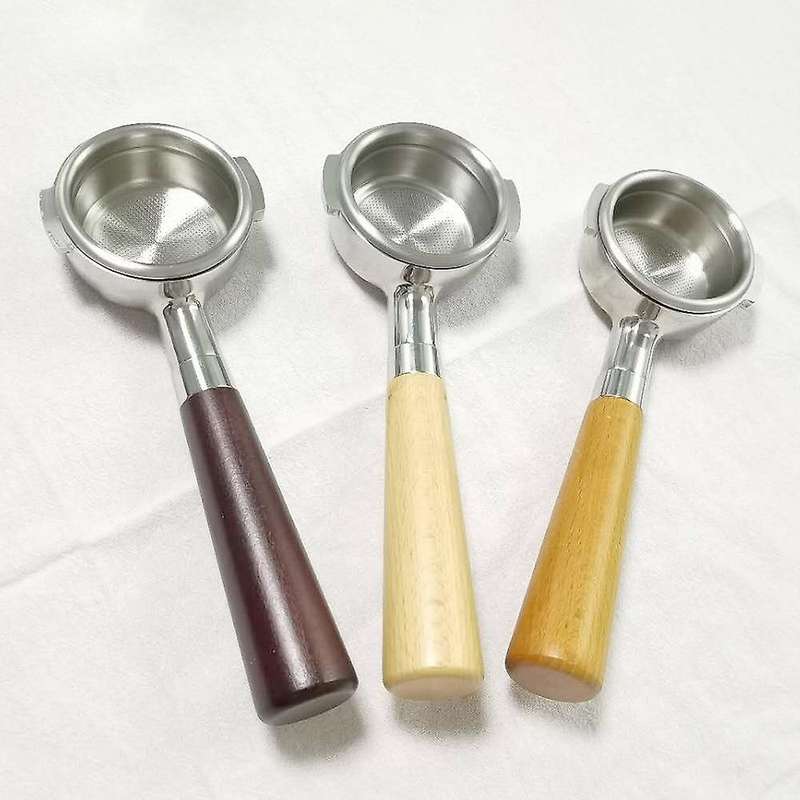 58mm Double Ear Coffee Handle Bottomless Filter for Delonghi Coffee,c