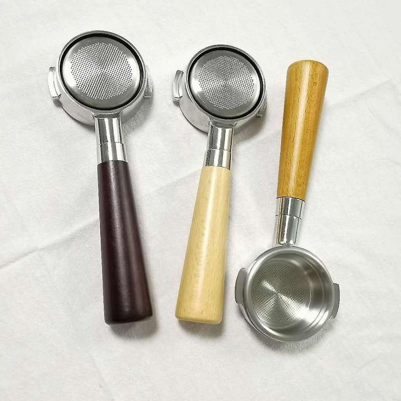 58mm Double Ear Coffee Handle Bottomless Filter for Delonghi Coffee,c