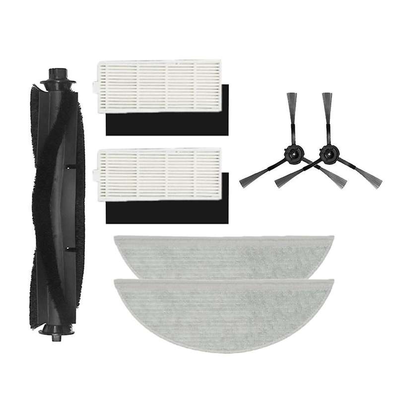 9pcs Main Side Brush Filter Mop Cloth for Xiaomi Lydsto R1 Vacuum