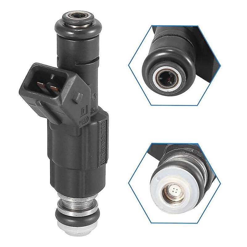 Set Of 4 Upgrade 4-hole Fuel Injectors Nozzle for Jeep Wrangler