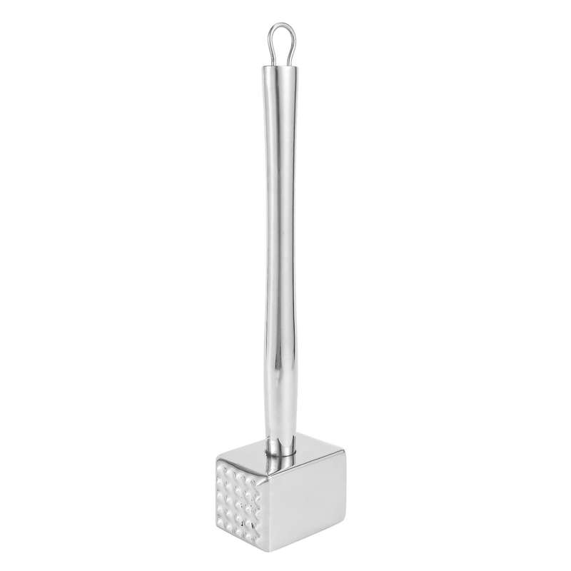 Stainless Steel Steak Tenderizer Practical Meat Hammer Pounder