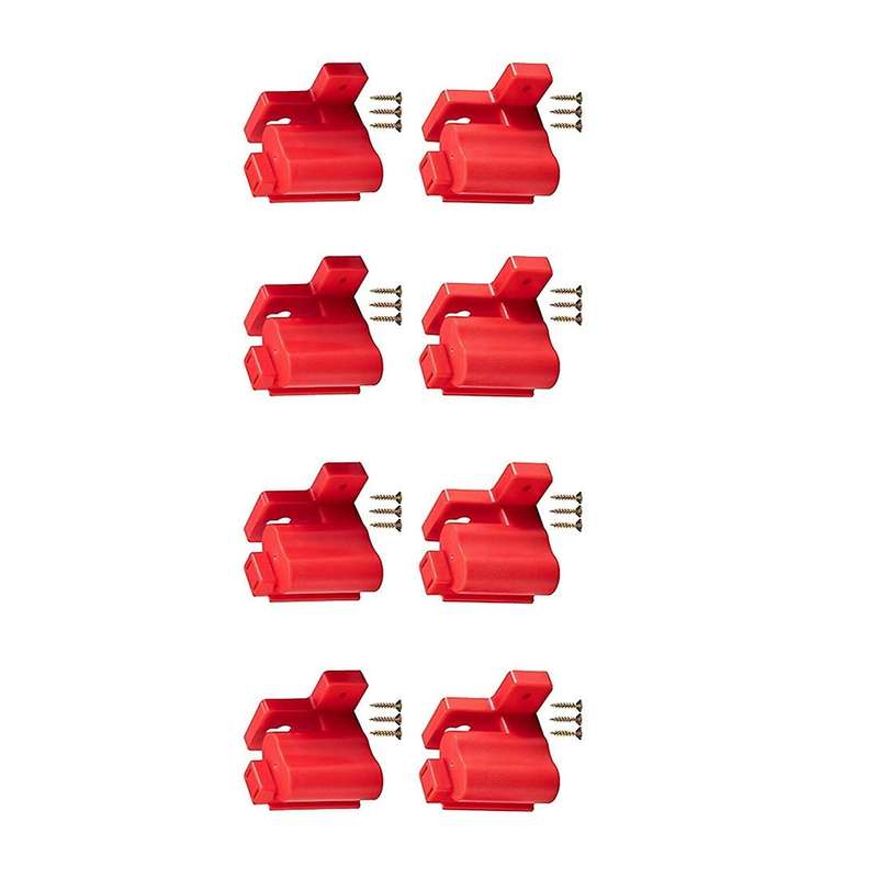 8pcs Wall Mount Machine Electric Tool Holder Bracket Fixing Devices