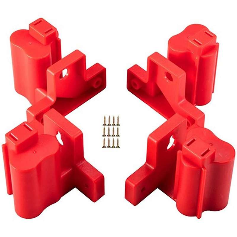 8pcs Wall Mount Machine Electric Tool Holder Bracket Fixing Devices