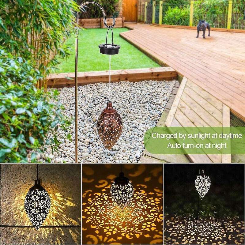2 Pack Solar Garden Lights Solar Lights for Solar Lamp Garland Garden