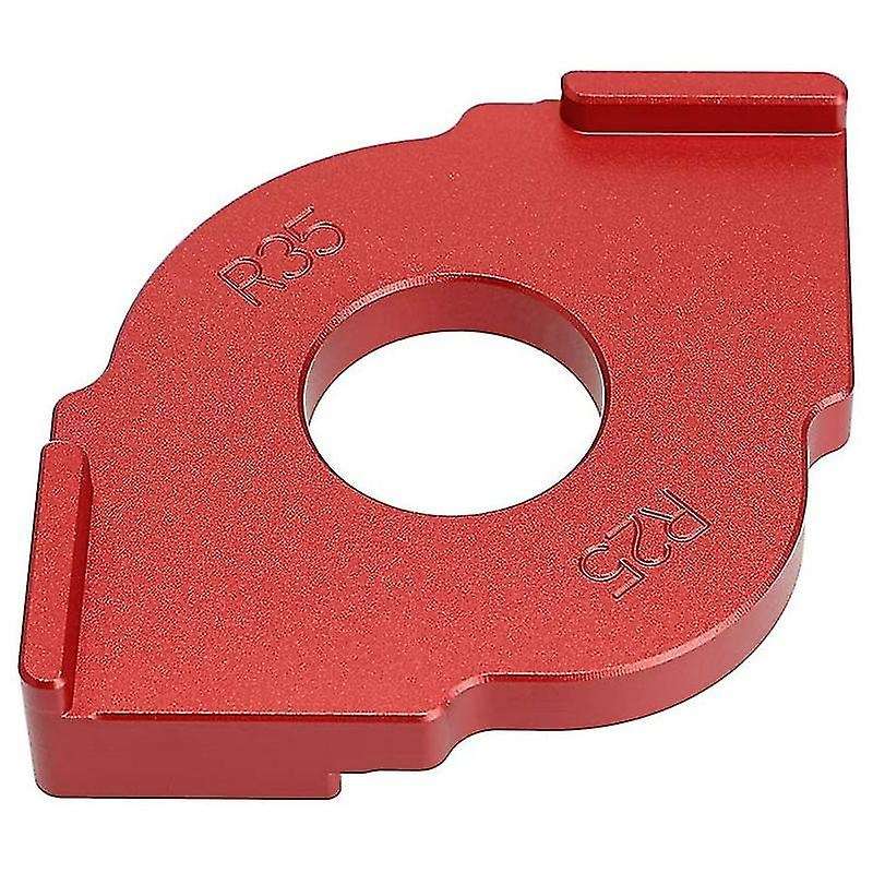 Set Of 3 Radius Jig Router Templates, Templates R10 R15 R20 R25 R30