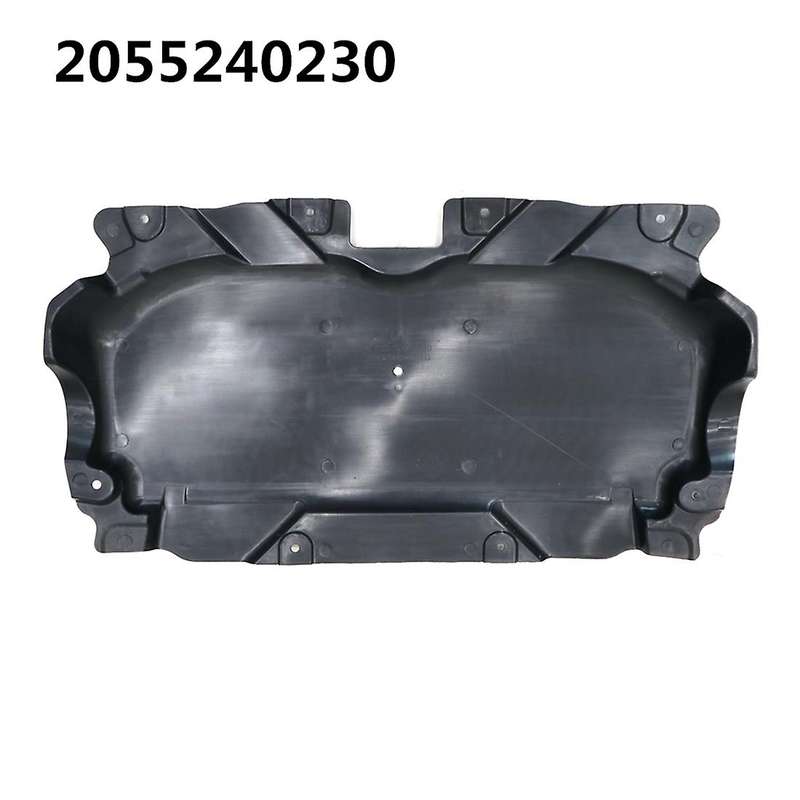 Car Engine Guard Front Bumper Baffle for Benz W205 C180 C200 Black