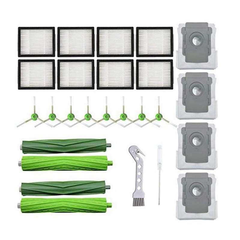 Hepa Filter Dust Bag Brush Roll for Irobot Roomba I7 E5 E6 I3 Series