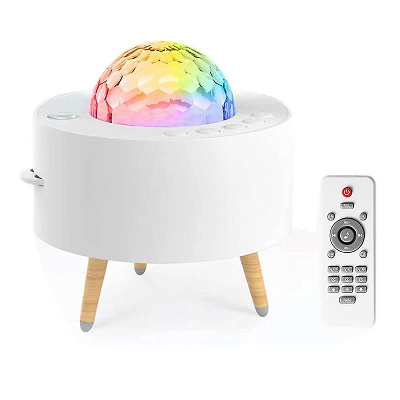 Galaxy Lighting Star Projector with Timer & Wireless Connection,white