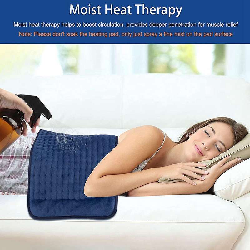 Electric Heating Pad with 6 Heat Settings,30 X 60cm Eu Plug