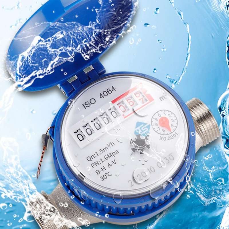 Tss3002e Bsp Water Meter 1/2 Mechanical Cold Water Gauge for Home