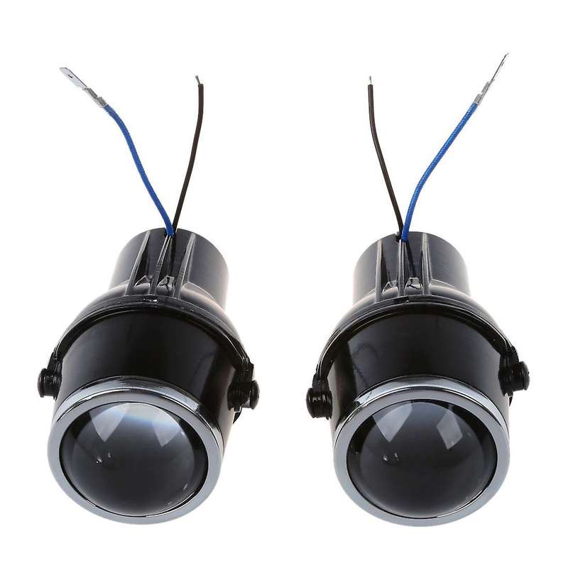 55w H3 Universal Hid Xenon Halogen Fog Light Bulb Lamp Car Auto Lens 2 Pcs