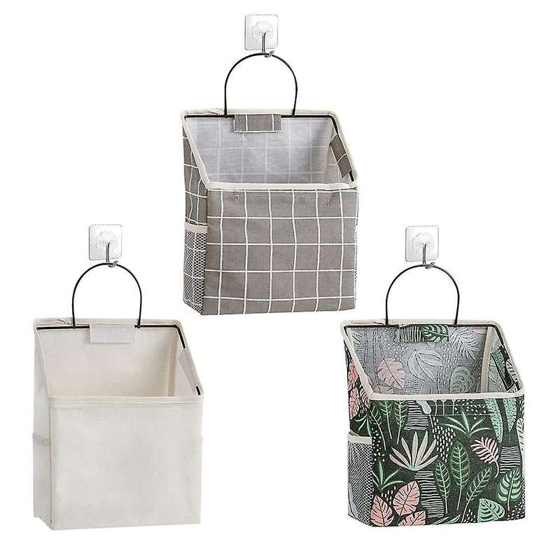3 Pcs Storage Bags, Closet Organizers and Storage, for Living Room