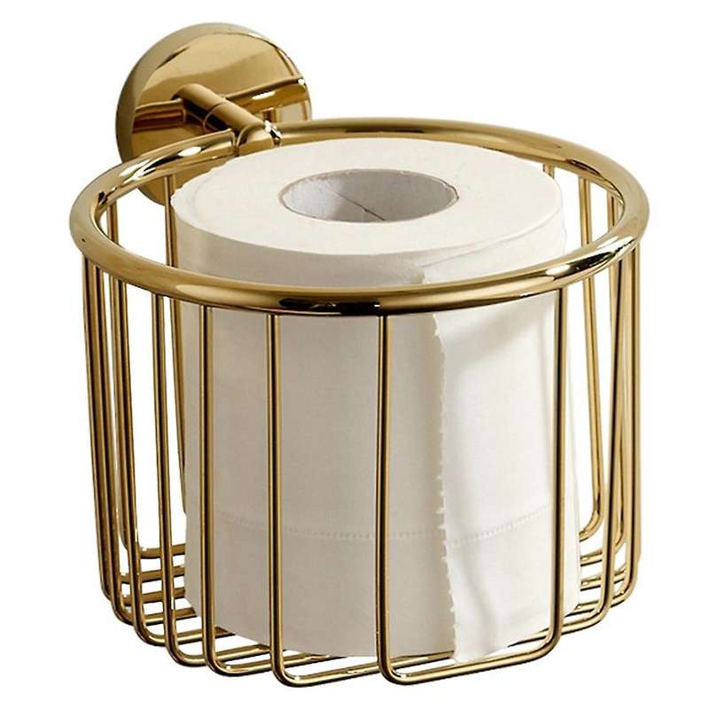 Wooden Tissue Holder Wall Mounted Toilet Paper Rack Home Supplies 1
